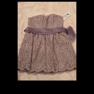 Noir by Lazaro Taupe Mini Dress NWTs